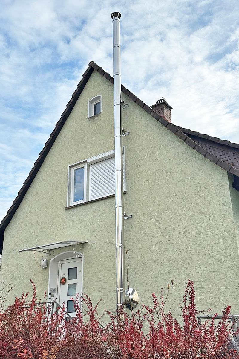 Merklin Schornsteintechnik Standort Bodensee Edelstahlschornsteine